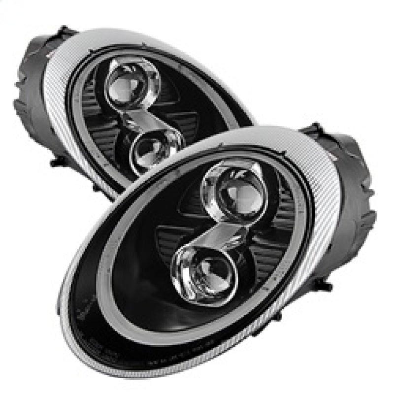 Spyder 5080134 fits Porsche 05-20 911 997 2009 Projector Headlights Halogen Mod