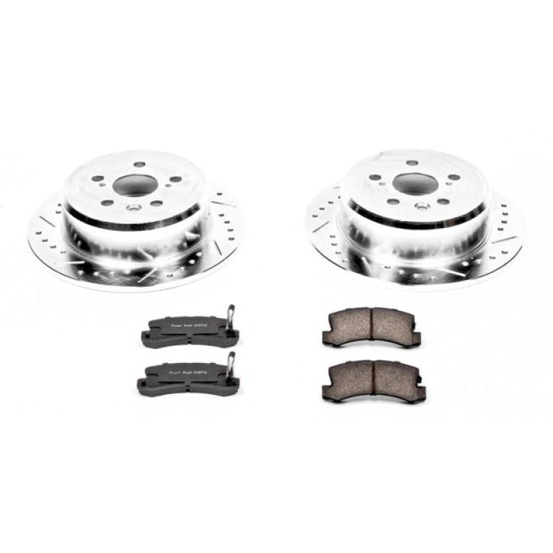 PowerStop K3147 fits Toyota 95-99 Celica Rear Z23 Evolution Sport Brake Kit