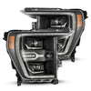 AlphaRex 880139 fits Ford 21-22 F150 Luxx-Series Projector Headlights Black w/A