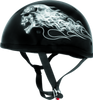 Bikers Choice 646928 Skid Lids Biker Skull Original Helmet - Medium