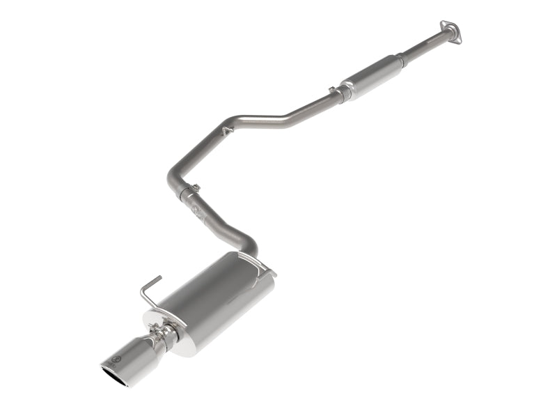 AFE 49-36052-P Takeda 12-16 fits Subaru Impreza 2.0L 2.5in 304SS CB Exhaust w/