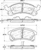 Stoptech 308.0506 Street Brake Pads - Front/Rear