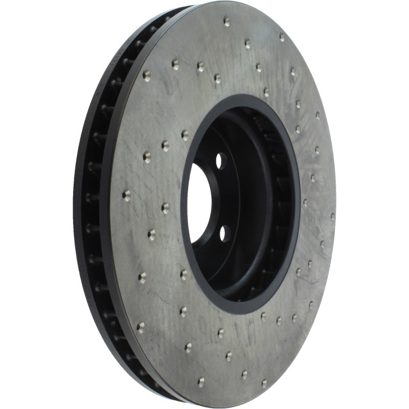 Stoptech 128.34127CR 12-18 BMW 650i Cryo Drilled Sport Right Front Rotor