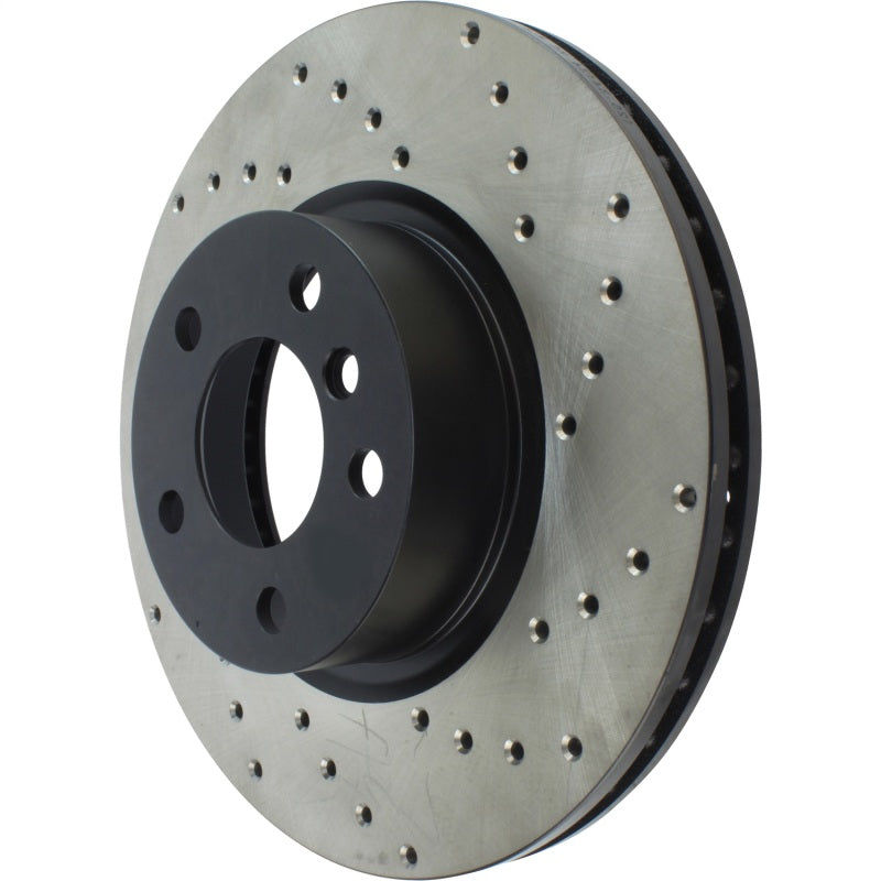Stoptech 128.34134CL 11-18 BMW X3/X4 Cryo Drilled Sport Left Front Rotor