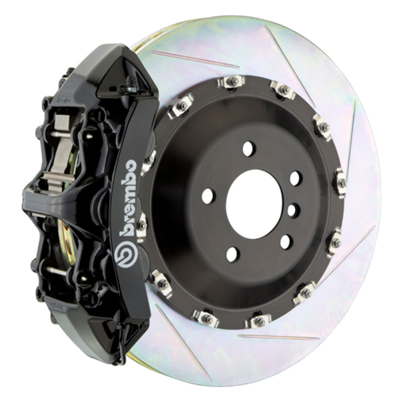 Brembo 1N2.9551A1 Brembo 24+ fits BMW M30i/530i xDrive/24+ 540i xDrive Fr GT BBK 6 Pist Cast 405x34 2pc Rotor Slt TY1- Blk