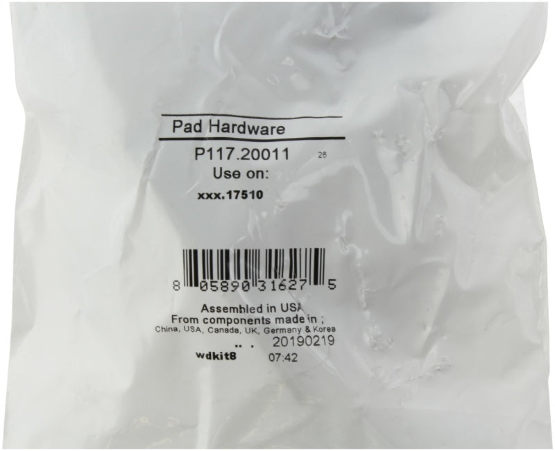 Stoptech 308.1751 Street Brake Pads - Front