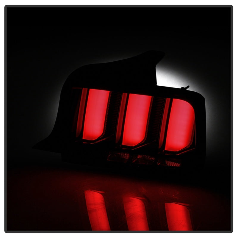 Spyder 5086709 fits Ford 05-09 Mustang (White Light Bar) LED Tail Lights - Smok