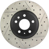 Stoptech 127.33123L Power Slot 09-10 Audi A4/A4 Quattro / 08-10 A5 / 10 S4 Front Left Drilled & Slotted Rotor