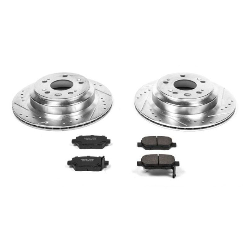 PowerStop K4605 fits Acura 05-12 RL Rear Z23 Evolution Sport Brake Kit