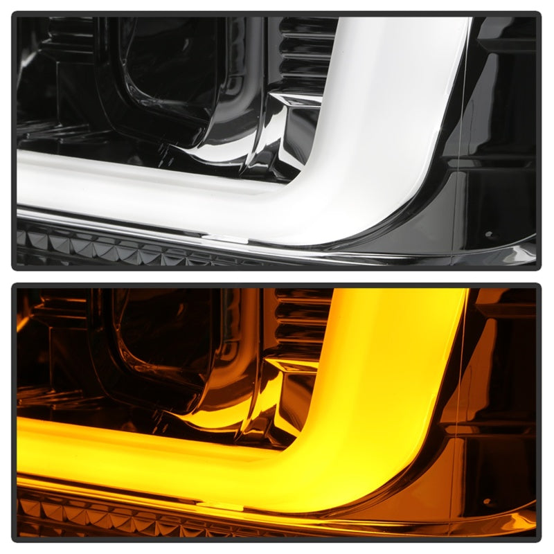 Spyder 5086211 fits Ford 08-10 F-250 Ver 2 Proj Headlight - Switch Back Light B