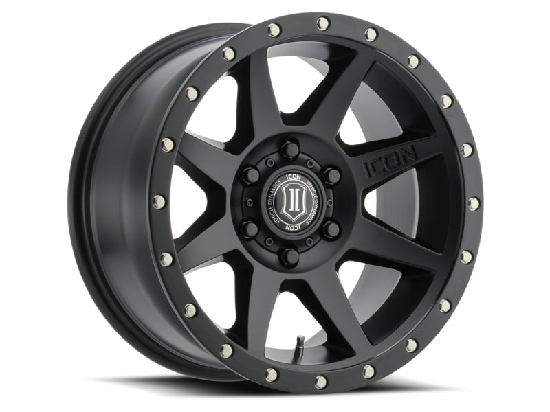 ICON 1818906352SB Rebound 18x9 6x135 6mm Offset 5.25in BS 87.1mm Bore Satin Black Wheel