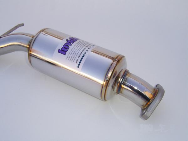 Invidia HS06HF1GTP 06-08 fits Honda Fit 50mm (101mm tip) Cat-back Exhaust