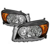 xTune 9042850 06-08 fits Toyota RAV4 OEM Style Headlights - Black (HD-JH-TRAV06
