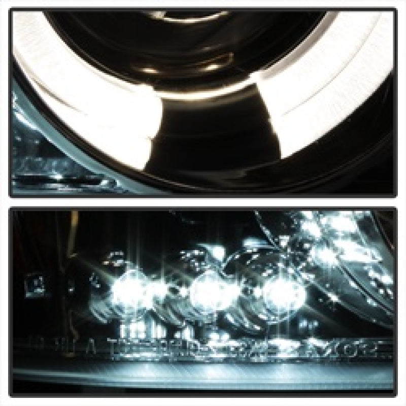 Spyder 5009371 fits GMC 99-06 Sierra 1500/2500/3500 Projector Headlights LED Ha