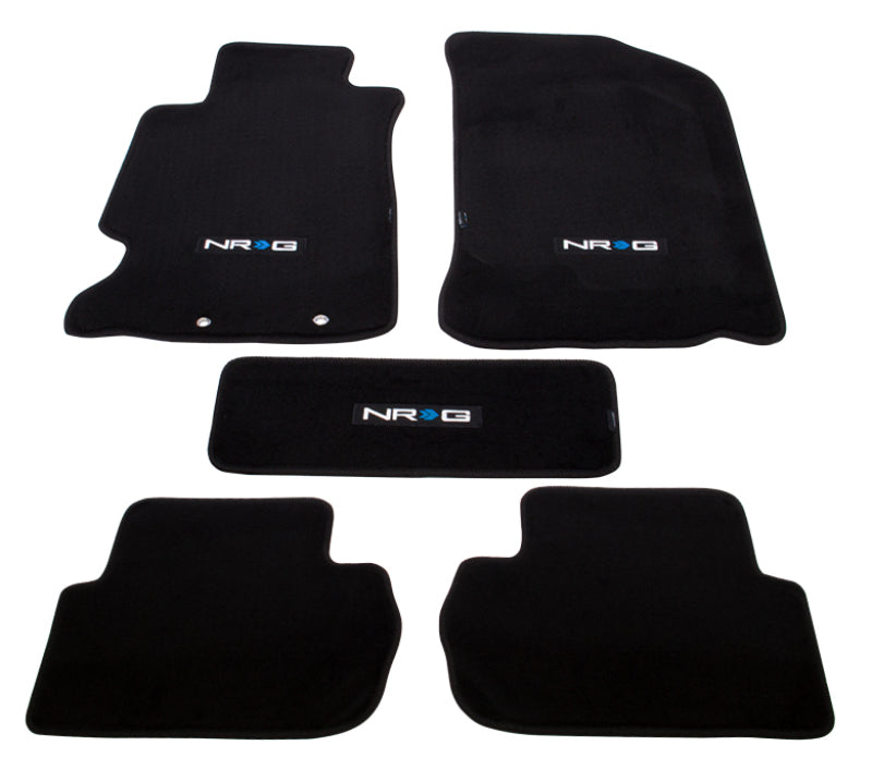 NRG FMR-220NRG Floor Mats - fits Acura 02-06 RSX (NRG Logo) - 5pc.