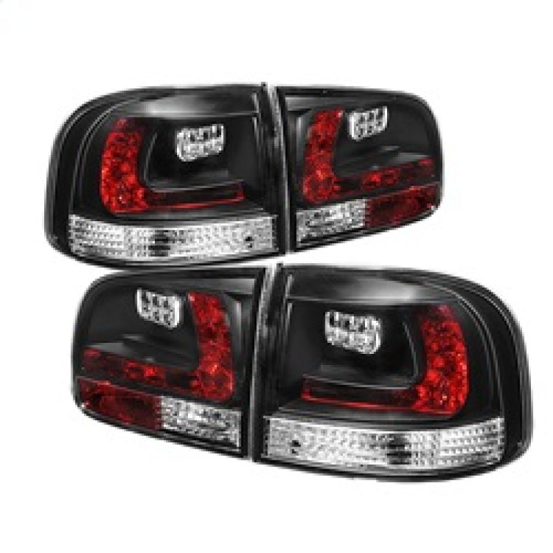 Spyder 5042699 fits Volkswagen 03-07 Touareg LED Tail Lights Black ALT-YD-VTOU0