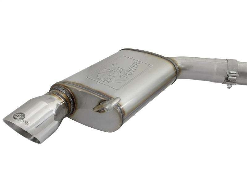 AFE 49-33072-1P rce XP 3in 304 SS Cat-Back Exhausts w/ Polished Tips 15-17 fits