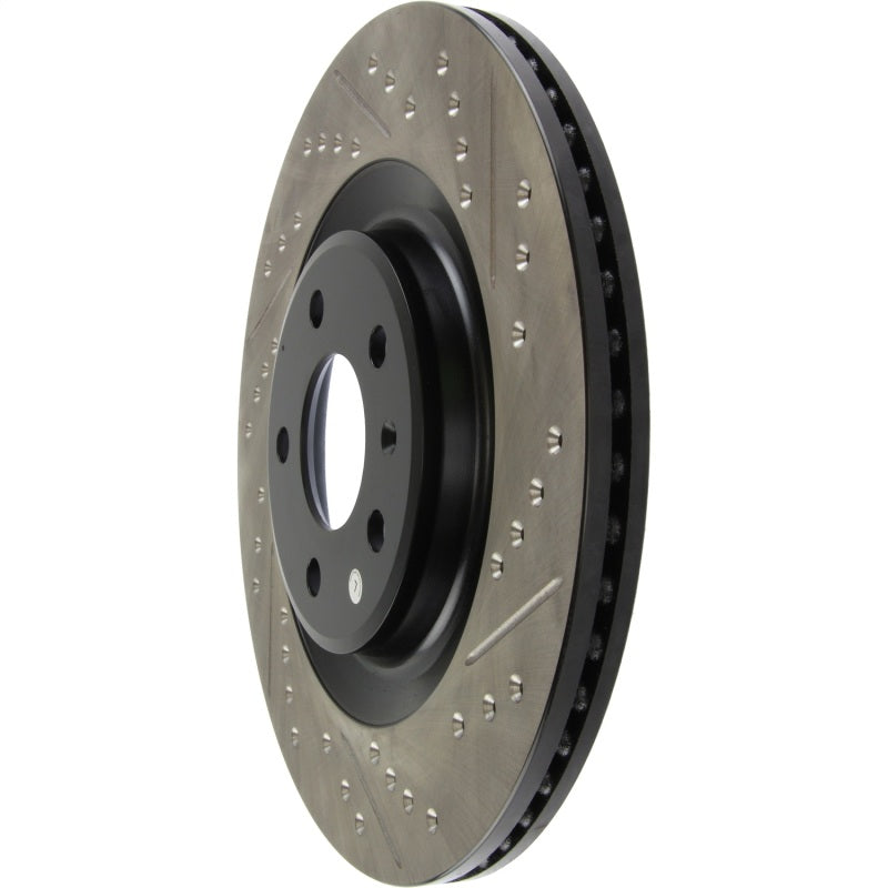 Stoptech 127.33137L Slotted & Drilled Sport Brake Rotor
