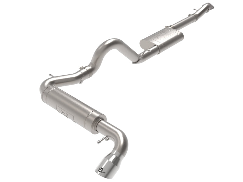 AFE 49-43136-P GT 3in 409 SS Cat-Back Exhaust 2021 fits Ford Bronco L4-2.3L (t