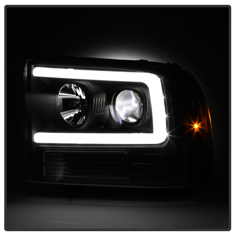 Spyder 5088062 fits Ford 99-04 F-250 /Excursion 00-04 1 Piece LED Headlights -