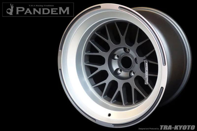 GReddy 66895300G Pandem 6666 Wheels 18x9.5 -30 5-100 Gunmetal