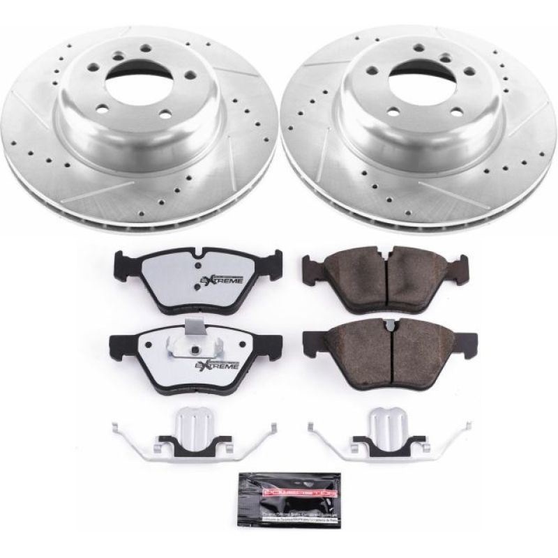 PowerStop K5691-26 09-16 fits BMW Z4 Front Z26 Street Warrior Brake Kit