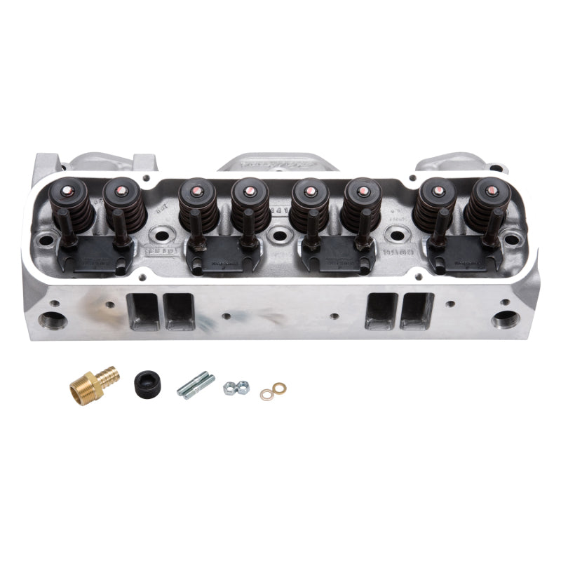 Edelbrock 61515 Cylinder Head Performer RPM CNC fits Pontiac 1962-1969 455 CI C8 72 cc Combustion Chamber