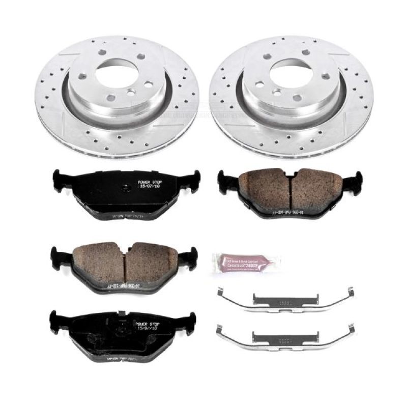 PowerStop K877 2000 fits BMW 323i Rear Z23 Evolution Sport Brake Kit