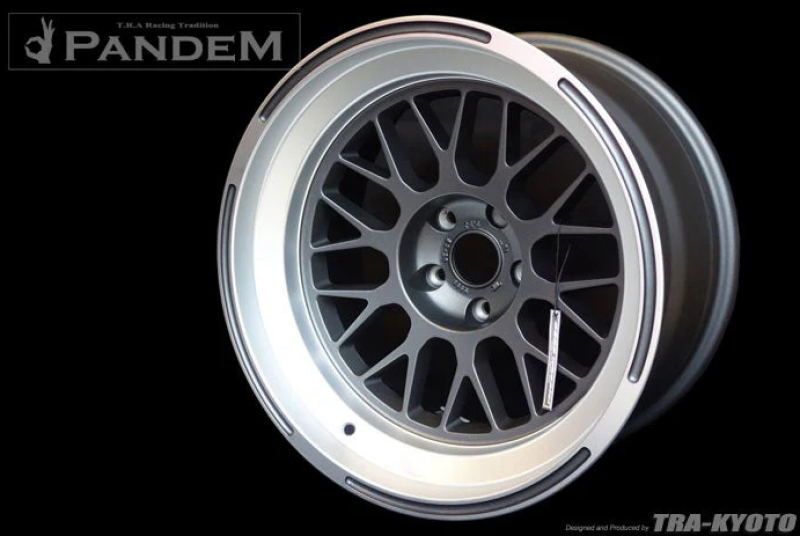 GReddy 66811404G Pandem 6666 Wheels 18x11 -40 5-114.3 Gunmetal