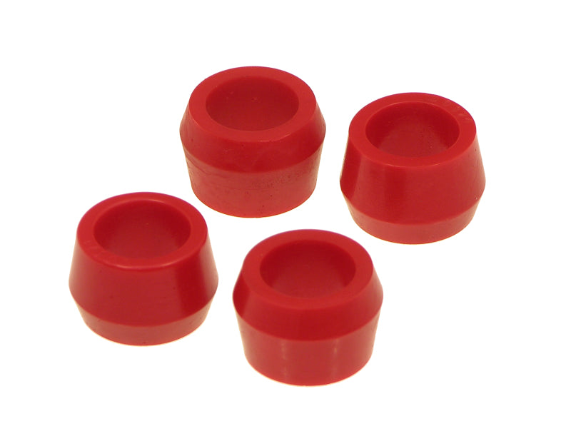 Prothane 19-916 Universal Shock Bushings - Small Hourglass - 3/4 ID - Red