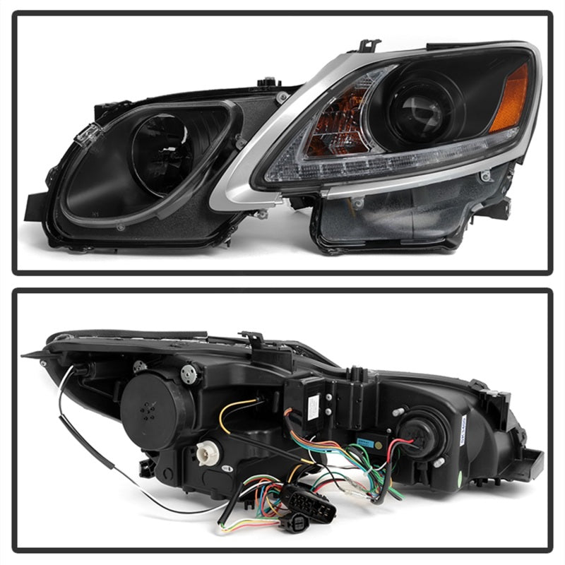 Spyder 5082800 fits Lexus 06-11 GS 300 / 350 / 450 Headlights - HID Model Only