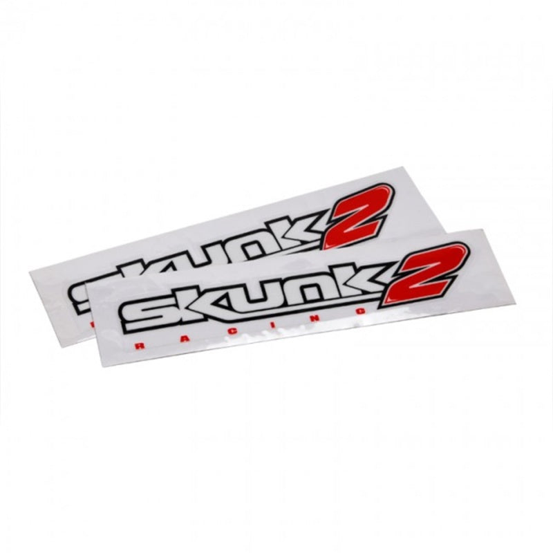 Skunk2 Racing 837-99-1012 Skunk2 12in. Decal (Set of 2)