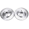 PowerStop fits Lexus 10-12 HS250h Front Evolution Drilled & Slotted Rotors -
