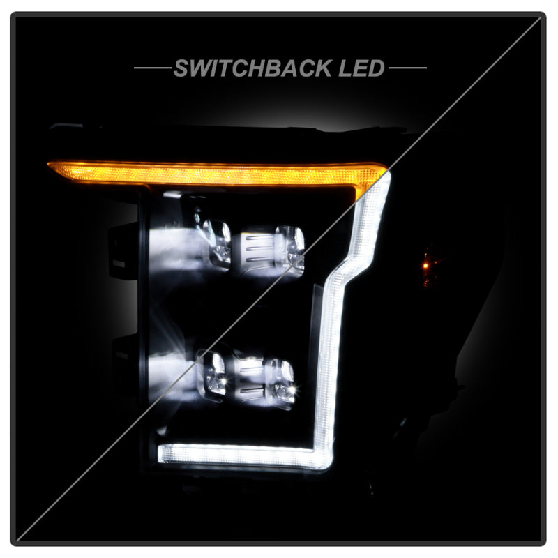 Spyder 5088833 fits Ford 20-21 F150 Quad High-Power LED Module - Black (PRO-YD-