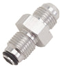 Russell 648020 Performance -6 AN (male to 9/16in-18 O-ring seal) Power Steering Adapter. Clear anodized