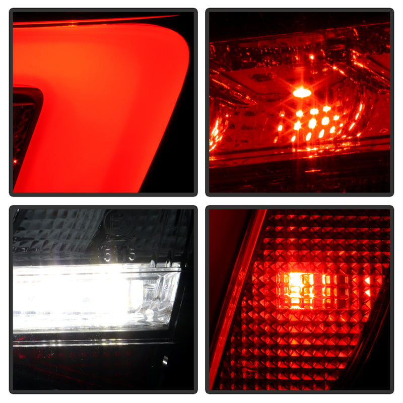 Spyder 5087171 fits Audi 13-16 A4 4DR LED Tail Lights LED Clear Reverse Lights