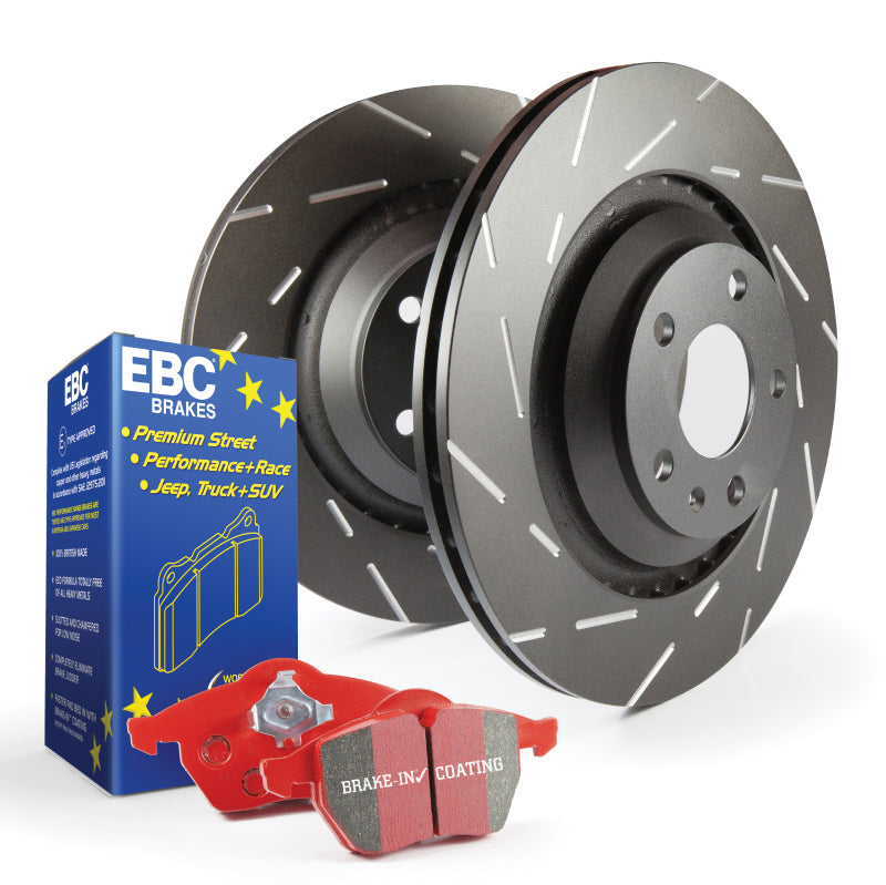 EBC S4KRS4 Kits Redstuff Pads and USR Rotors 1295