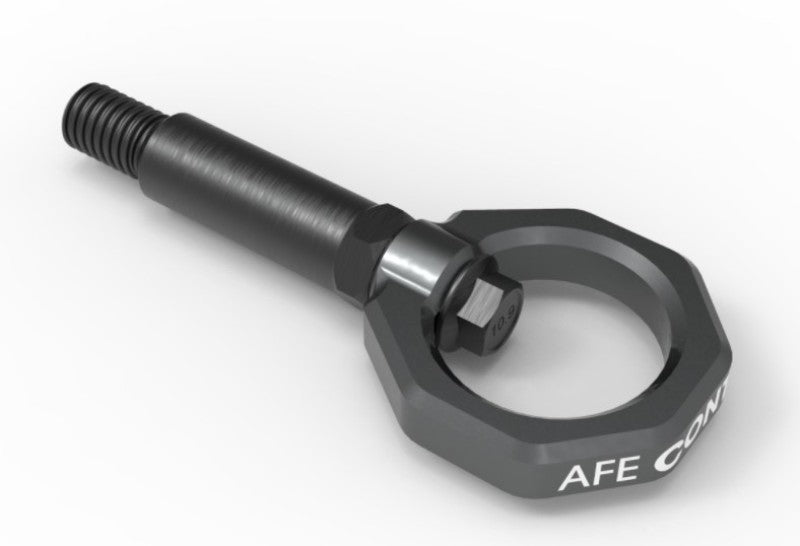 AFE 450-502001-G Control Front Tow Hook Grey fits BMW F-Chassis 2/3/4/M