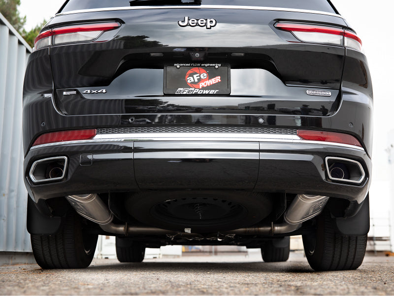 AFE 49-38100 Series 2.24in SS Cat-Back Exhaust 21-23 fits Jeep Grand Cherokee