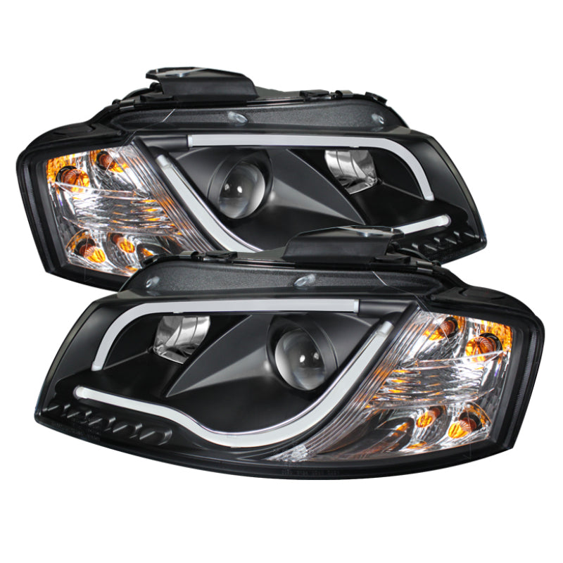 Spyder 5071934 fits Audi 06-08 A3 Projector Headlights Halogen Model- Light Tub