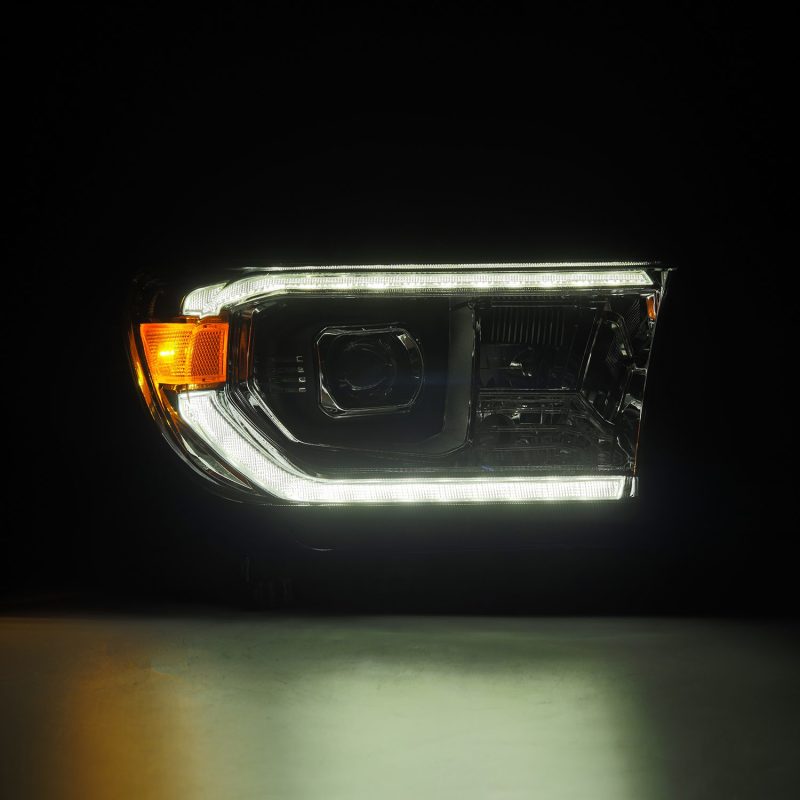 AlphaRex 880824 fits Toyota 07-13 Tundra / 08-17 Sequoia LUXX LED Proj HL Chrom
