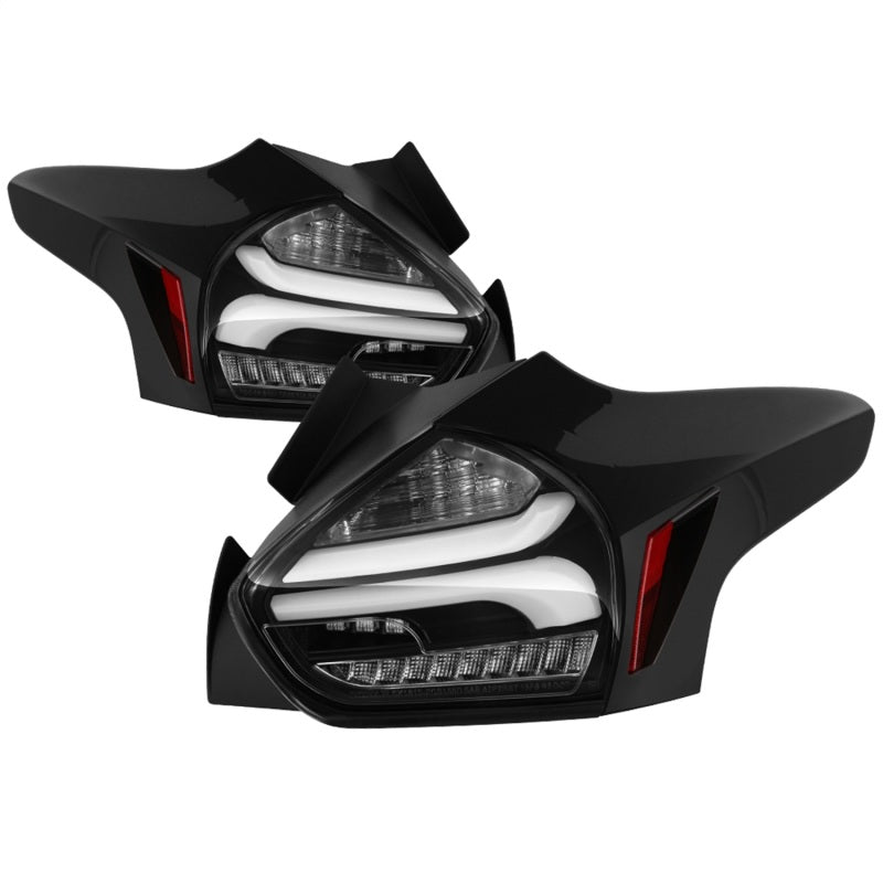 Spyder 5085719 fits Ford 15-17 Focus Hatchback LED Tail Lights w/Indicator/Reve