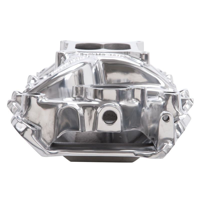 Edelbrock 75621 Polished B/B Chev Rect Port RPM Air-Gap Manifold