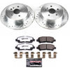 PowerStop K4714-36 08-13 fits Toyota Highlander Rear Z36 Truck & Tow Brake Kit
