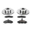 PowerStop K2965 2004 fits Pontiac GTO Front Z23 Evolution Sport Brake Kit