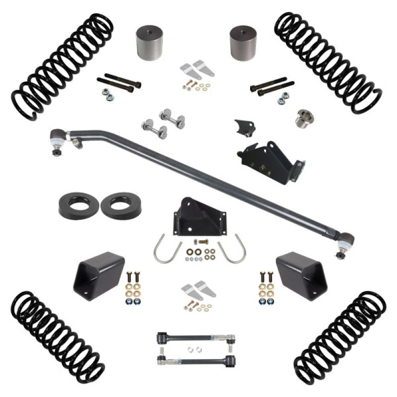 Synergy Mfg 8045-30Synergy 07-18 fits Jeep Wrangler JKU 4 DR 3.0in Lift Stage 1.