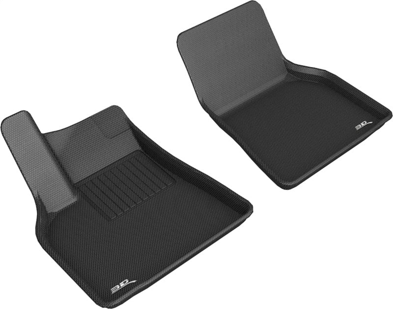 3D MAXpider 2020 fits Tesla 20-20 Model Y Kagu 1st Row Floormat - Black