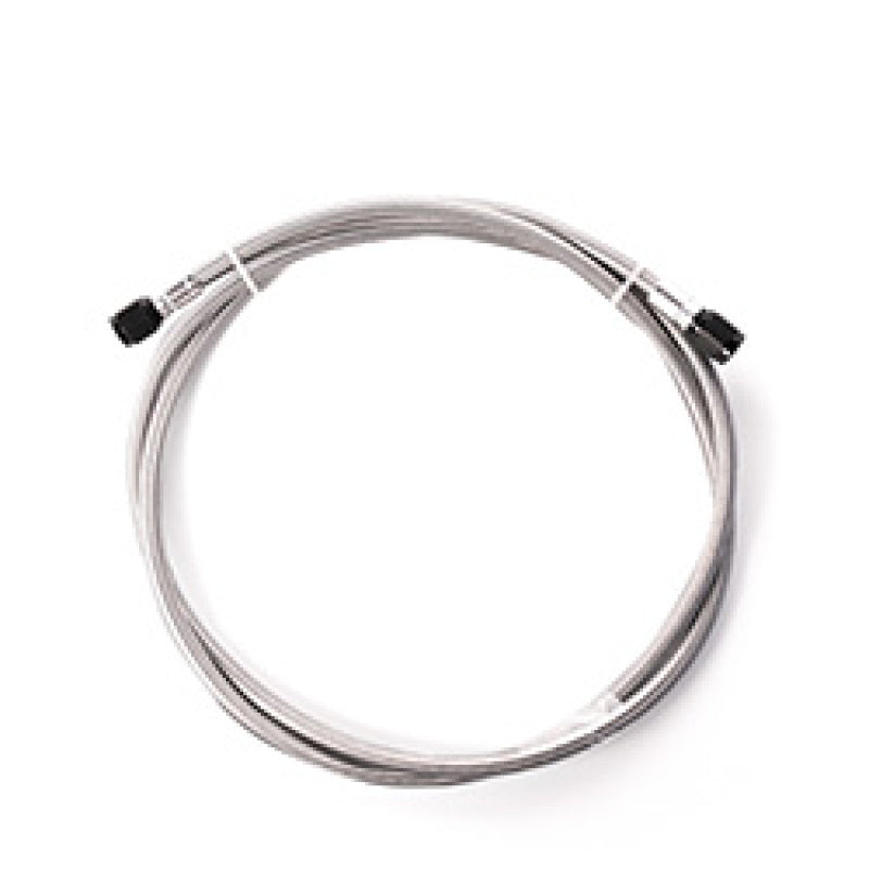 Snow Performance SNO-805-BRD 1ft Stainless Steel Braided Line (Black) w/ 4AN Fit