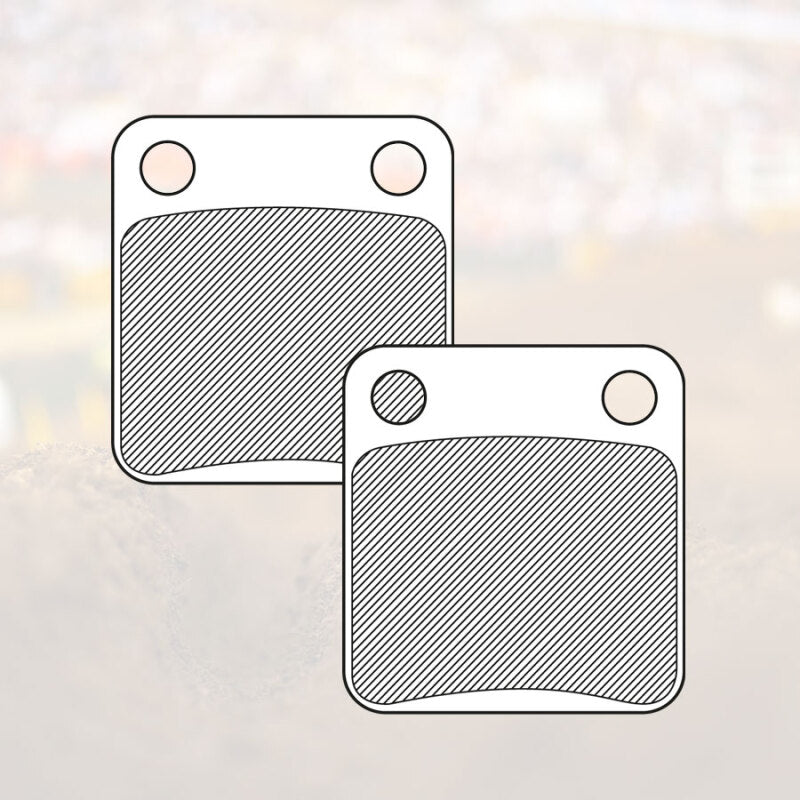 Renthal BP-115 Kaw KX/KLX/Suzi RM/Yam Banshee/Blaster Front/Rear Works Brake Pad