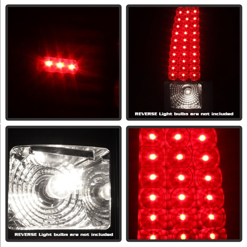 5008763 Xtune fits Silverado 1500/2500 (Will Not Fit Stepside) LED Tail Lights